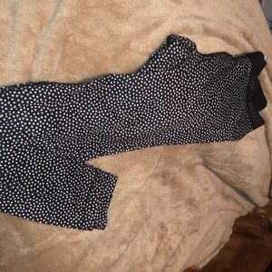 Nike dri fit polka dot leggings